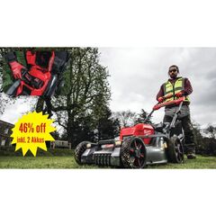  Rasenmäher Milwaukee Akku-Rasenmäher M18 F2LM53-122 + 2 Akkus 12464544